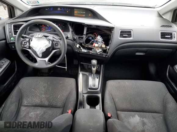 2013 Honda Civic LX z VIN 19XFB2F5XDE232038, wystawiony jako Copart lot #58690005 z przebiegiem 138 361 mil mil oraz Szkoda całkowita • Salvage title. Historia ofert i sprzedaży dostępna na DreamBid. Obrazek 8.