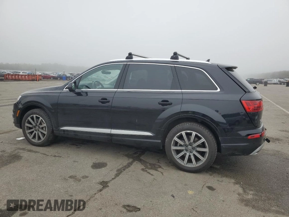 2017 Audi Q7 Premium Plus with VIN WA1LAAF75HD032610, listed as a Copart auction lot 55628665 with 47,523 mi miles and Salvage Title. Bid and sale history available at DreamBid. Image 2.