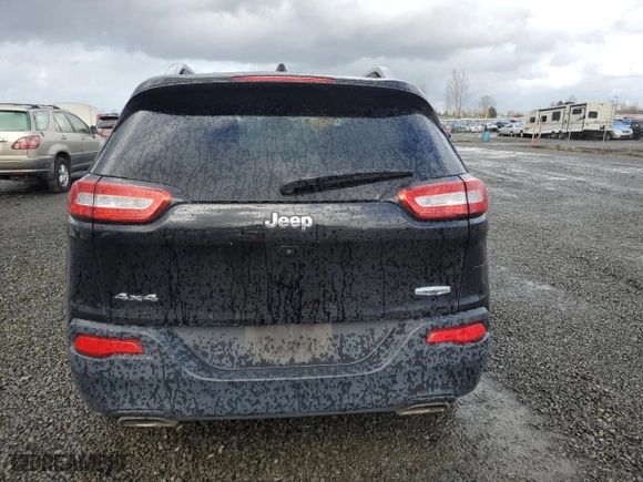 2017 Jeep Cherokee Latitude with VIN 1C4PJMCS7HW634317, listed as a Copart auction lot 44392675 with 105,430 mi miles and Salvage Title. Bid and sale history available at carsss.com. Image 6.