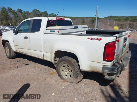 2017 Chevrolet Colorado 4WD Work Truck with VIN 1GCHTBEAXH1264713, listed as a IAAI auction lot 41674650 with 134,209 mi miles. Bid and sale history available at carsss.com. Image 3.