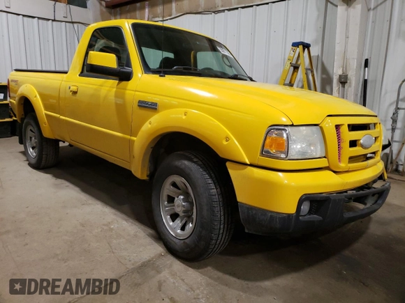 2006 Ford Ranger XL z VIN 1FTYR11U66PA08863, wystawiony jako Copart lot #55971395 z przebiegiem 72 135 mil mil oraz Szkoda całkowita • Salvage title. Historia ofert i sprzedaży dostępna na DreamBid. Obrazek 4.