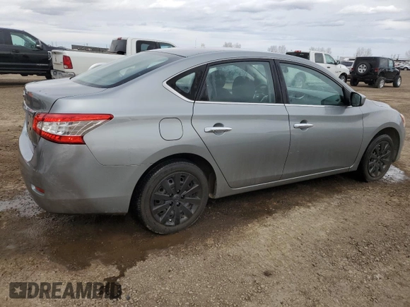 2013 Nissan Sentra S with VIN 3N1AB7AP7DL715632, listed as a Copart auction lot 54948935 with 142,432 mi miles and Clean Title. Bid and sale history available at DreamBid. Image 3.