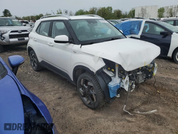 2024 Hyundai Venue Limited z VIN KMHRC8A35RU284006, wystawiony jako Copart lot #54120715 z przebiegiem 33 591 mil mil oraz Szkoda całkowita • Salvage title. Historia ofert i sprzedaży dostępna na DreamBid. Obrazek 4.