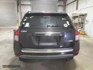 2016 Jeep Compass High Altitude Edition with VIN 1C4NJCEA1GD678698, listed as a Copart auction lot 83594524 with 206,095 mi miles and Salvage Title. Bid and sale history available at carsss.com. Image 6.