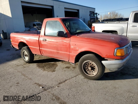 1994 Ford Ranger Splash with VIN 1FTCR10A3RTA10938, listed as a Copart auction lot 87162454 with 10,127 mi miles and Salvage Title. Bid and sale history available at DreamBid. Image 4.