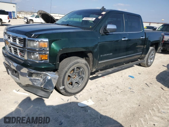 2015 Chevrolet Silverado 1500 LTZ with VIN 3GCUKSEC1FG121702, listed as a Copart auction lot 44422775 with 211,393 mi miles and Clean Title. Bid and sale history available at DreamBid. Image 1.