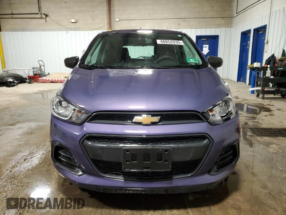 2016 Chevrolet Spark LS with VIN KL8CB6SA1GC590808, listed as a Copart auction lot 48852035 with 95,781 mi miles and Salvage Title. Bid and sale history available at carsss.com. Image 5.