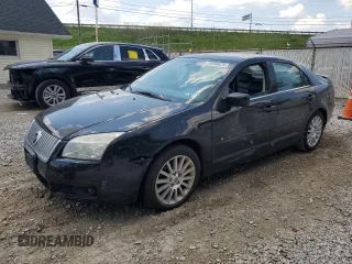 2008 Mercury Milan Premier with VIN 3MEHM02148R602813, listed as a Copart auction lot 68064454 with 121,307 mi miles and Salvage Title. Bid and sale history available at carsss.com. Image 1.