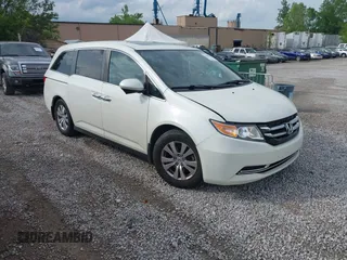 2016 Honda Odyssey with VIN 5FNRL5H62GB065481, listed as a IAAI auction lot 42059540 with 140,344 mi miles and . Bid and sale history available at DreamBid. Image 1.