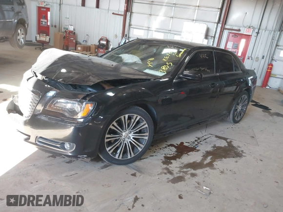 2013 Chrysler 300 with VIN 2C3CCABT1DH503835, listed as a IAAI auction lot 41303335 with 105,606 mi miles. Bid and sale history available at carsss.com. Image 17.