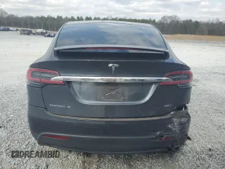 2016 Tesla Model X 70D with VIN 5YJXCBE21GF004162, listed as a Copart auction lot 47462715 with 88,593 mi miles and Salvage Title. Bid and sale history available at carsss.com. Image 6.