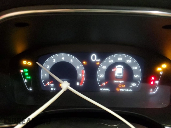 2024 Acura Integra Technology with VIN 19UDE4G79RA016395, listed as a Copart auction lot 78381004 with 7,458 mi miles and Salvage title. Bid and sale history available at DreamBid. Image 9.