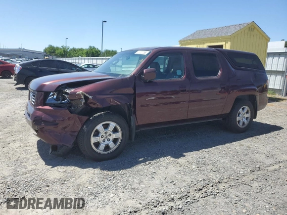 2008 Honda Ridgeline RTL with VIN 2HJYK16558H509669, listed as a Copart auction lot 53702765 with 264,988 mi miles and Salvage title. Bid and sale history available at DreamBid. Image 1.