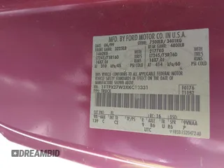 1999 Ford F-250 with VIN 1FTPX27W3XKC13331, listed as a IAAI auction lot 42808366 with Not provided miles and . Bid and sale history available at DreamBid. Image 9.