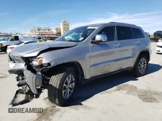 2014 Jeep Grand Cherokee Limited with VIN 1C4RJEBG3EC411801, listed as a Copart auction lot 47855865 with 0 mi miles and Salvage Title. Bid and sale history available at carsss.com. Image 1.