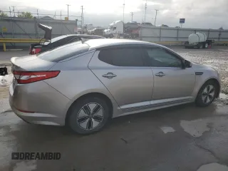 2013 Kia Optima Hybrid LX with VIN KNAGM4AD2D5046382, listed as a Copart auction lot 72360814 with 145,724 mi miles and Non Repairable. Bid and sale history available at carsss.com. Image 3.