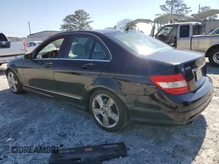 2011 Mercedes-Benz C 300 Sport with VIN WDDGF5EB8BA420273, listed as a Copart auction lot 46604535 with 155,943 mi miles and Salvage Title. Bid and sale history available at DreamBid. Image 2.