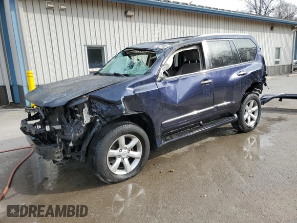 2017 Lexus GX 460 with VIN JTJBM7FX6H5173589, listed as a Copart auction lot 80101904 with 97,407 mi miles and Salvage Title. Bid and sale history available at DreamBid. Image 1.