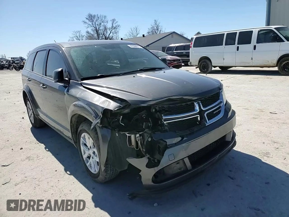 2015 Dodge Journey American Value with VIN 3C4PDCAB2FT538201, listed as a Copart auction lot 47058615 with 135,280 mi miles and Salvage Title. Bid and sale history available at DreamBid. Image 12.
