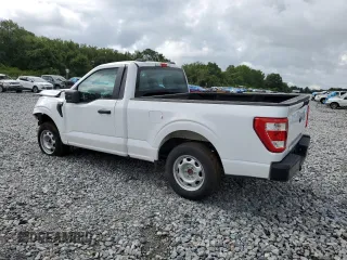 2022 Ford F-150 XL with VIN 1FTMF1CB1NKE65448, listed as a Copart auction lot 60610254 with 9,587 mi miles and Salvage Title. Bid and sale history available at carsss.com. Image 2.