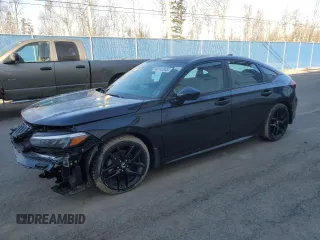 2025 Honda Civic Sport z VIN 19XFL2H8XSE400097, wystawiony jako Copart lot #48142845 z przebiegiem 3 735 mil mil oraz Szkoda całkowita • Salvage title. Historia ofert i sprzedaży dostępna na DreamBid. Obrazek 1.