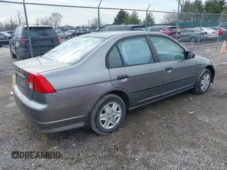 2005 Honda Civic VP with VIN 1HGES16305L010655, listed as a IAAI auction lot 41672395 with 181,899 mi miles and . Bid and sale history available at carsss.com. Image 4.
