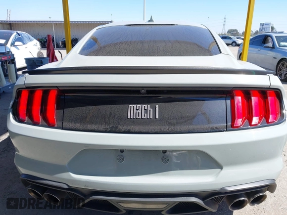 2021 Ford Mustang Mach 1 with VIN 1FA6P8R08M5550536, listed as a IAAI auction lot 41664249 with 19,006 mi miles and . Bid and sale history available at DreamBid. Image 16.