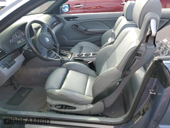 2003 BMW 3 Series 330Ci with VIN WBABS53443JU98486, listed as a Copart auction lot 75103384 with 0 mi miles and Salvage Title. Bid and sale history available at carsss.com. Image 7.