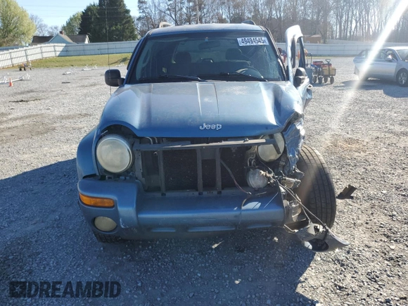 2003 Jeep Liberty Limited с VIN 1J4GL58K33W535859, выставлен на аукционе Copart как лот 49494545 с пробегом 190 881 миль миль и Списание • Salvage title. История ставок и продаж доступна на DreamBid. Изображение 5.