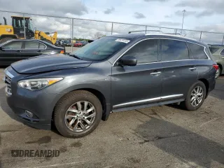 2014 Infiniti QX60 with VIN 5N1AL0MM6EC530421, listed as a Copart auction lot 55479135 with 145,573 mi miles and Clean Title. Bid and sale history available at DreamBid. Image 1.