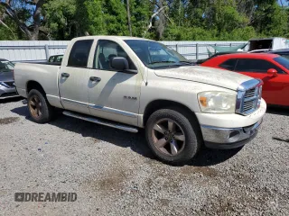 2008 Dodge Ram 1500 SLT with VIN 1D7HA18N98J209500, listed as a Copart auction lot 51699405 with 81,404 mi miles and Salvage Title. Bid and sale history available at carsss.com. Image 4.