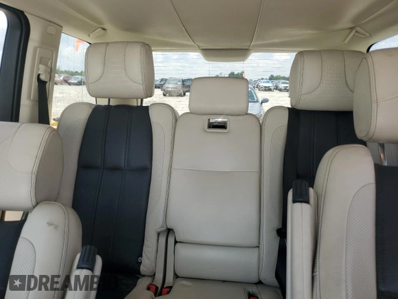 2012 Land Rover Range Rover SC Autobiography with VIN SALMP1E45CA369698, listed as a Copart auction lot 65983495 with 84,438 mi miles and Salvage title. Bid and sale history available at DreamBid. Image 10.