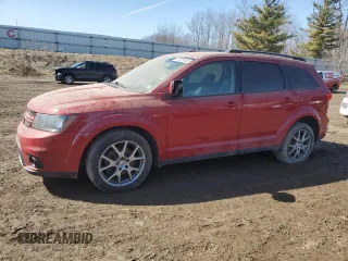 2016 Dodge Journey R/T with VIN 3C4PDDEG0GT160294, listed as a Copart auction lot 49701945 with 190,990 mi miles and Clean Title. Bid and sale history available at DreamBid. Image 1.