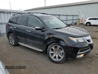 2013 Acura MDX Advance with VIN 2HNYD2H81DH000226, listed as a Copart auction lot 50020095 with 215,972 mi miles and Clean Title. Bid and sale history available at DreamBid. Image 4.