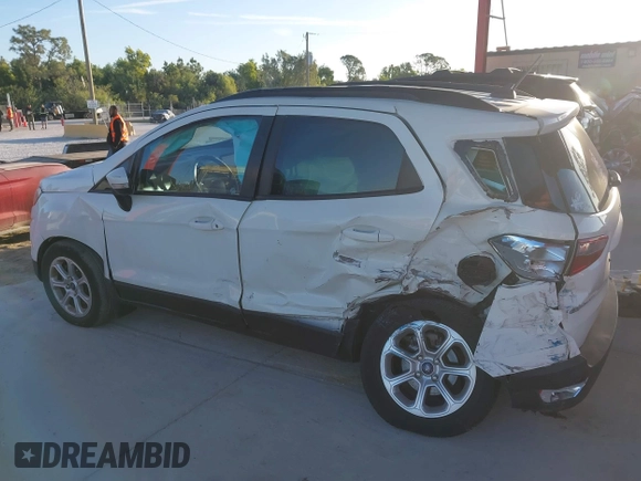 2020 Ford EcoSport SE z VIN MAJ6S3GL2LC356271, wystawiony jako IAAI lot #41856631 z przebiegiem 46 247 mil mil oraz . Historia ofert i sprzedaży dostępna na DreamBid. Obrazek 6.