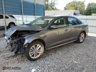 2021 Volkswagen Passat 2.0T S with VIN 1VWAA7A38MC011851, listed as a Copart auction lot 66627974 with 59,108 mi miles and Salvage Title. Bid and sale history available at carsss.com. Image 1.