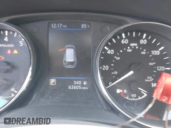 2019 Nissan Rogue SL with VIN 5N1AT2MTXKC813158, listed as a IAAI auction lot 41665354 with 62,605 mi miles and . Bid and sale history available at DreamBid. Image 7.