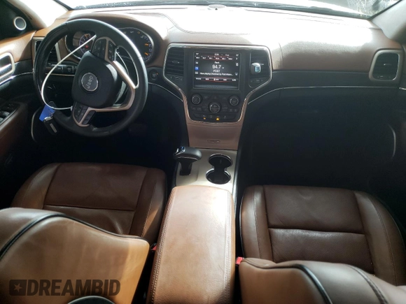2015 Jeep Grand Cherokee Summit with VIN 1C4RJFJT1FC844975, listed as a Copart auction lot 45424455 with 75,471 mi miles and Salvage Title. Bid and sale history available at carsss.com. Image 8.