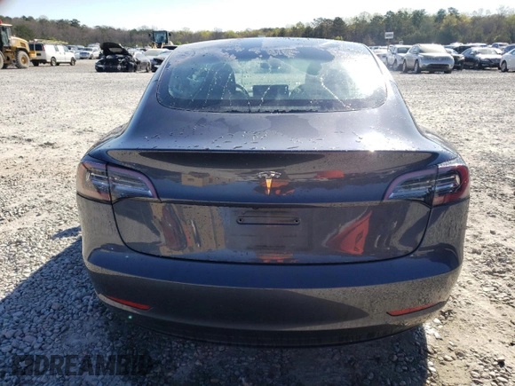2019 Tesla Model 3 Mid Range with VIN 5YJ3E1EA1KF435295, listed as a Copart auction lot 49552685 with 56,366 mi miles and Salvage Title. Bid and sale history available at DreamBid. Image 6.