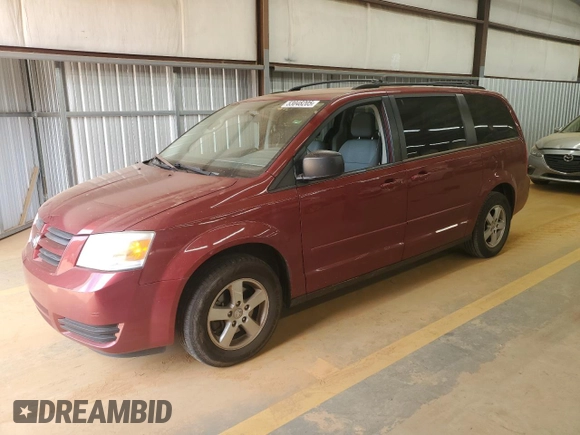 2010 Dodge Grand Caravan Hero with VIN 2D4RN3D11AR440333, listed as a Copart auction lot 53048205 with 198,991 mi miles and Salvage Title. Bid and sale history available at DreamBid. Image 1.