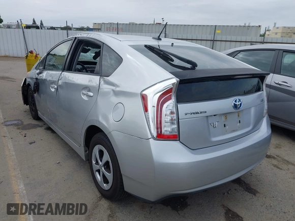 2013 Toyota Prius One with VIN JTDKN3DU3D5701505, listed as a IAAI auction lot 42040738 with 172,628 mi miles and . Bid and sale history available at DreamBid. Image 3.
