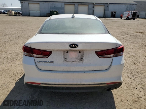2016 Kia Optima LX with VIN KNAGT4L34G5070243, listed as a Copart auction lot 53241285 with 0 mi miles and Clean Title. Bid and sale history available at carsss.com. Image 6.