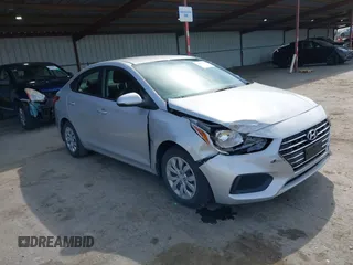 2022 Hyundai Accent SE with VIN 3KPC24A67NE167746, listed as a IAAI auction lot 42054225 with 25,883 mi miles and . Bid and sale history available at carsss.com. Image 1.