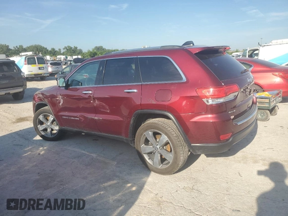 2016 Jeep Grand Cherokee Limited with VIN 1C4RJFBG4GC311649, listed as a Copart auction lot 62259585 with 114,271 mi miles and Salvage title. Bid and sale history available at DreamBid. Image 2.