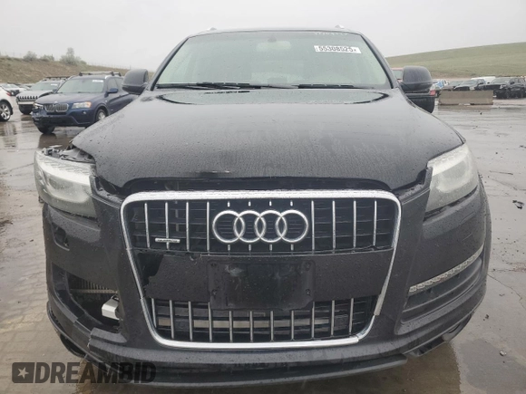 2013 Audi Q7 Premium Plus with VIN WA1LMAFE8DD003313, listed as a Copart auction lot 55308525 with 145,816 mi miles and Salvage title. Bid and sale history available at DreamBid. Image 5.