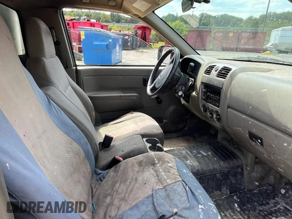 2007 GMC Canyon SL with VIN 1GTCS149778135851, listed as a Copart auction lot 85156264 with 189,390 mi miles and Clean Title. Bid and sale history available at carsss.com. Image 5.
