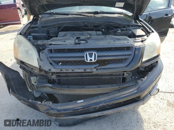 2005 Honda Pilot EX-L z VIN 5FNYF18635B001295, wystawiony jako Copart lot #52434555 z przebiegiem 318 797 mil mil oraz Szkoda całkowita • Salvage title. Historia ofert i sprzedaży dostępna na DreamBid. Obrazek 13.