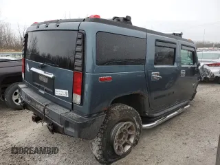 2005 Hummer H2 SUV with VIN 5GRGN23U95H116850, listed as a Copart auction lot 41478625 with 0 mi miles and Non Repairable. Bid and sale history available at carsss.com. Image 3.