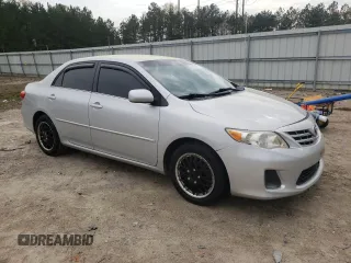 2013 Toyota Corolla L with VIN 2T1BU4EE0DC988708, listed as a Copart auction lot 52092375 with 165,895 mi miles and Salvage Title. Bid and sale history available at carsss.com. Image 4.