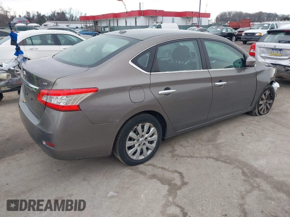 2015 Nissan Sentra SR with VIN 3N1AB7AP8FL638384, listed as a IAAI auction lot 41321674 with 104,023 mi miles and . Bid and sale history available at DreamBid. Image 4.